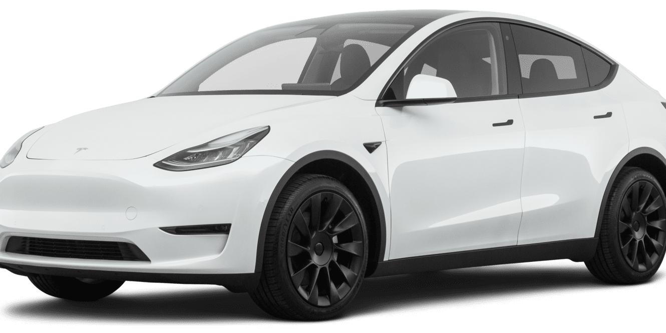 TESLA MODEL Y 2021 5YJYGDEE7MF295180 image